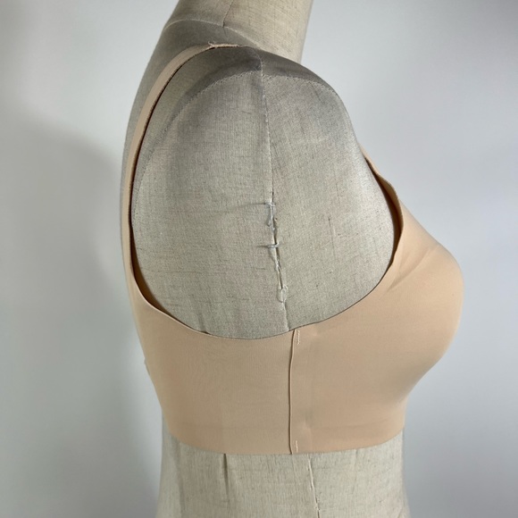 LIVELY Soft Removable Cup Bra Beige Small - Picture 2 of 5